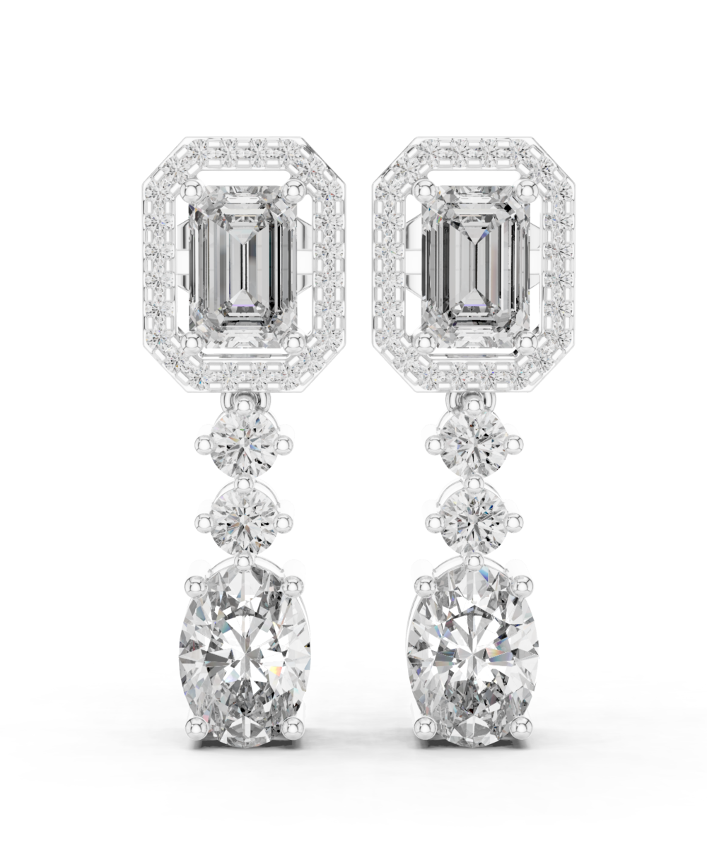 Dazzling Cascade Earrings - Image 5