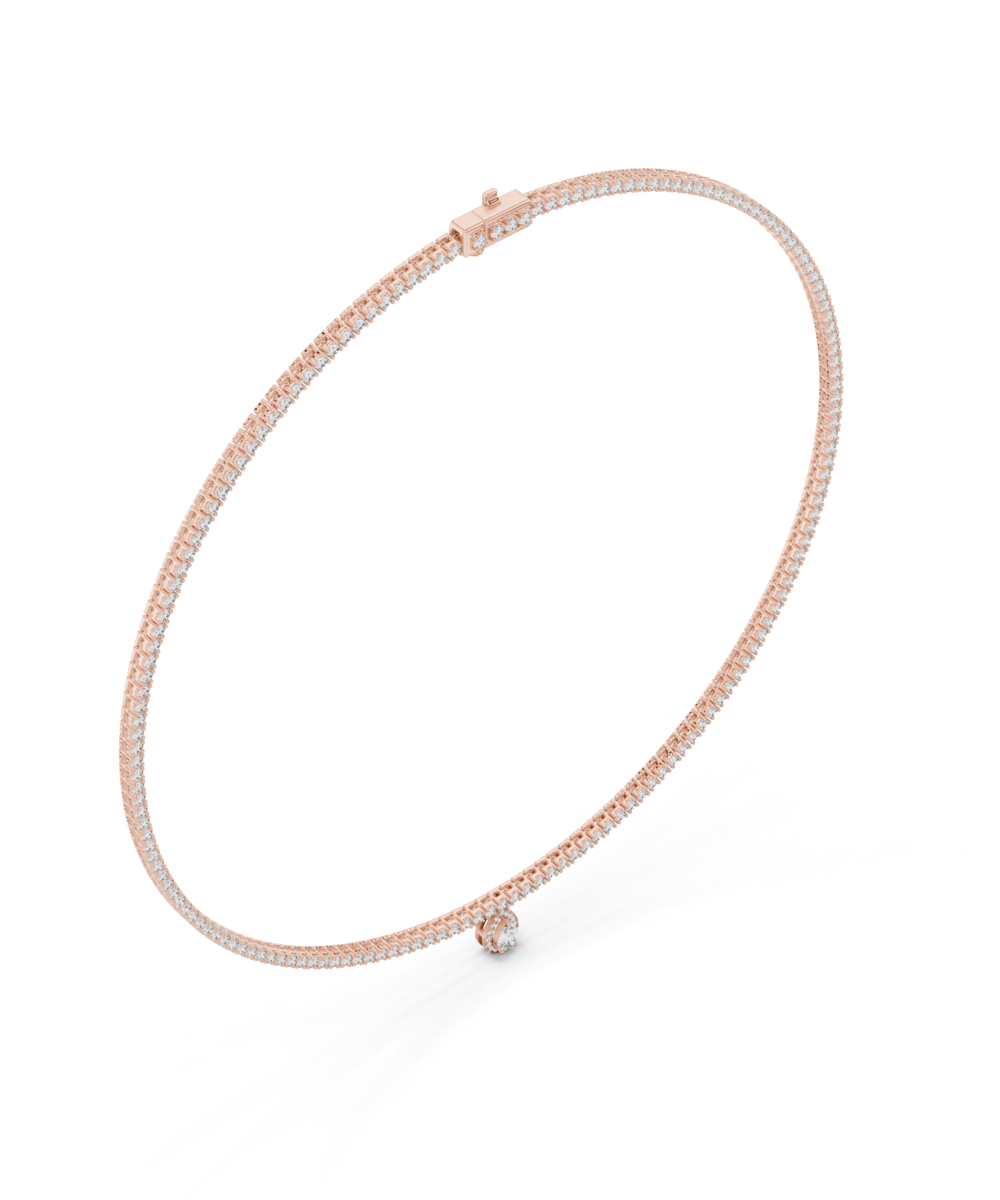 Pearl of Perfection Diamond Necklace - Image 5