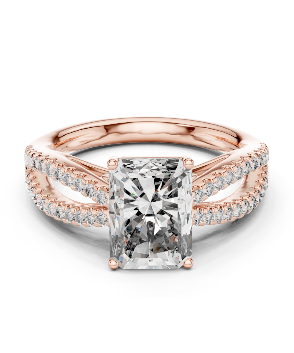 Radiant Charm promise Ring