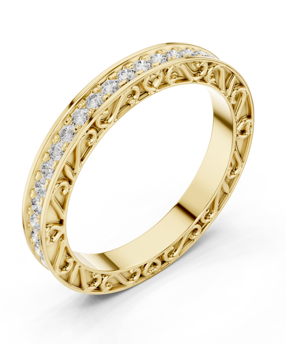 Endless Spark Band Ring - Image 6