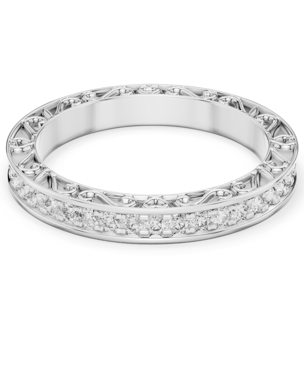 Endless Spark Band Ring