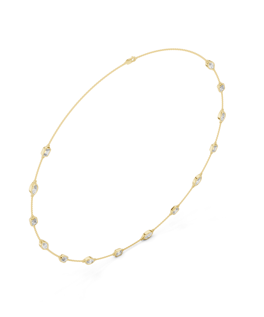 Eternal Verdure Marquise Necklace