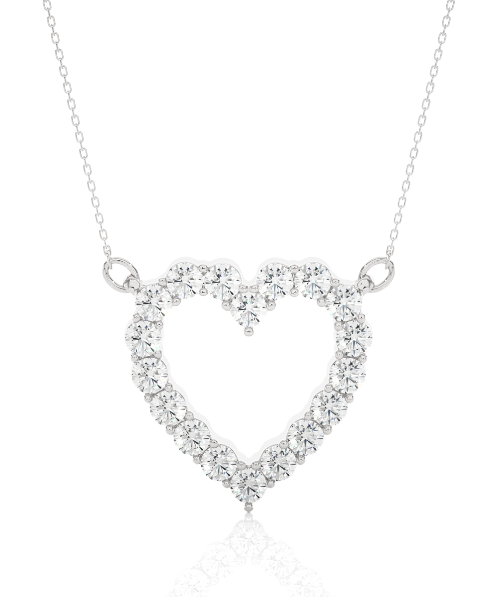 Heart of Radiance Pendant Necklace