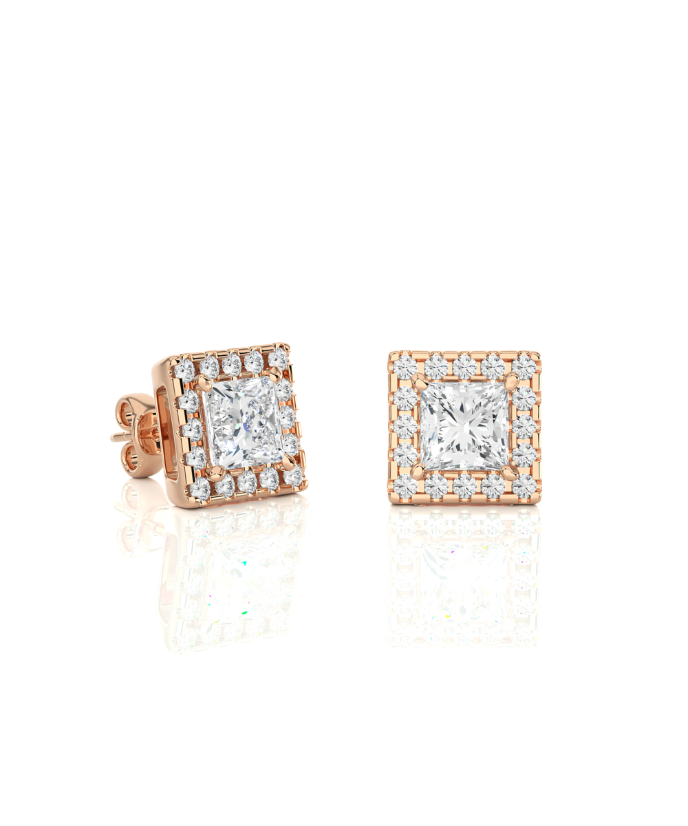 Royal Glow Diamond Pair Earring - Image 3