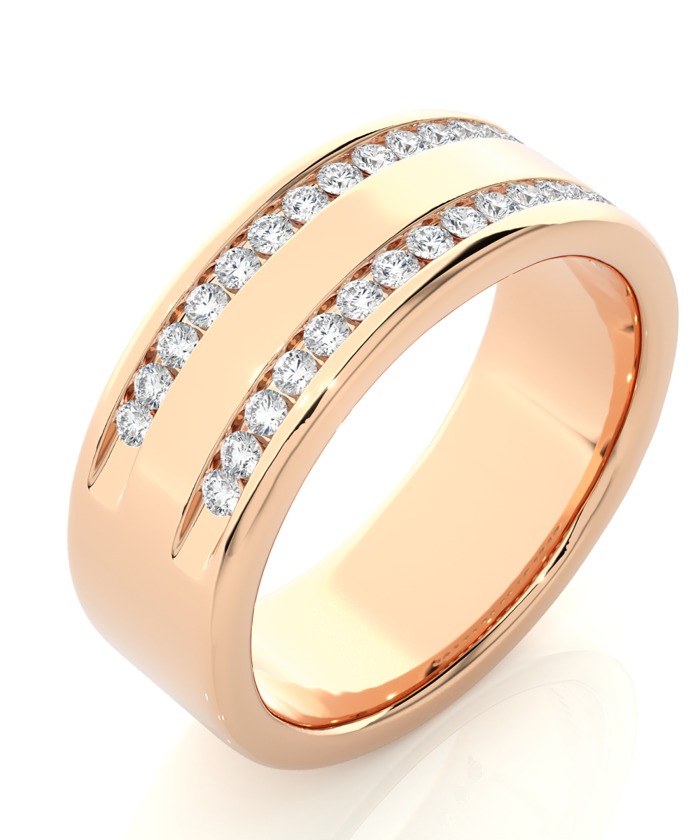 Starlight Band Men's Ring - Image 4