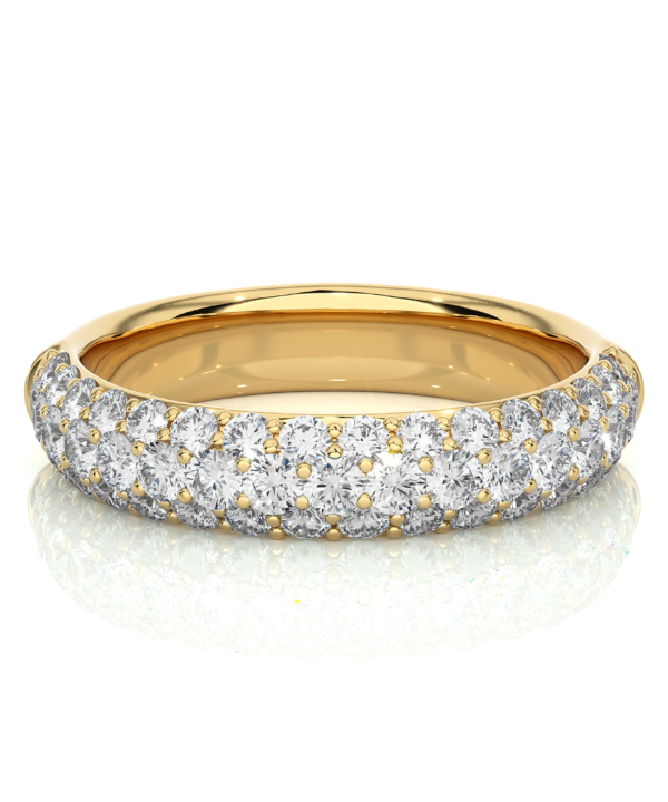 The Infinite Diamond Band ring