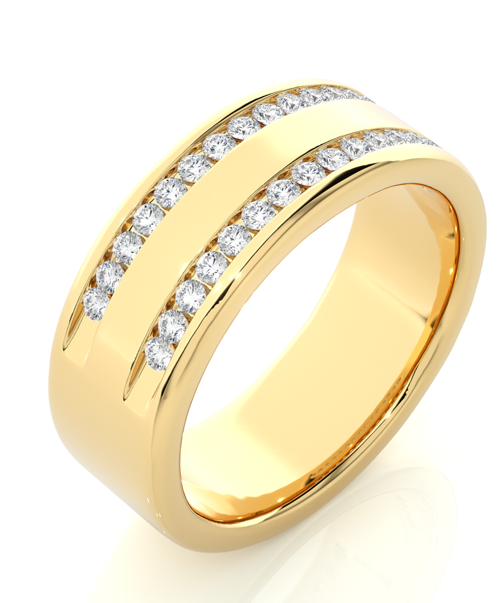 Starlight Band Men's Ring - Image 2